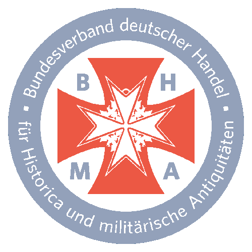 Logo Bundesverband deutscher Handel für Historica und militärische Antiquitäten BHMA